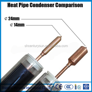 <span class=keywords><strong>Prix</strong></span> usine <span class=keywords><strong>solaire</strong></span> à trois cibles tube avec caloduc en cuivre pour capteur <span class=keywords><strong>solaire</strong></span> à pression - Product Image 4