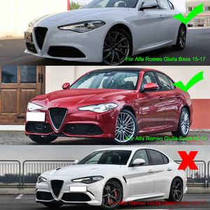Modanature Laterali in Fibra di Carbonio Stile <span class=keywords><strong>QV</strong></span> 2017 per <span class=keywords><strong>Alfa</strong></span> Romeo <span class=keywords><strong>Giulia</strong></span> Quadrifoglio Verde - Product Image 6