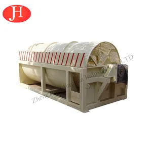 Food grade rotary drum washer / cassava starch making machine / dry cleaning equipment