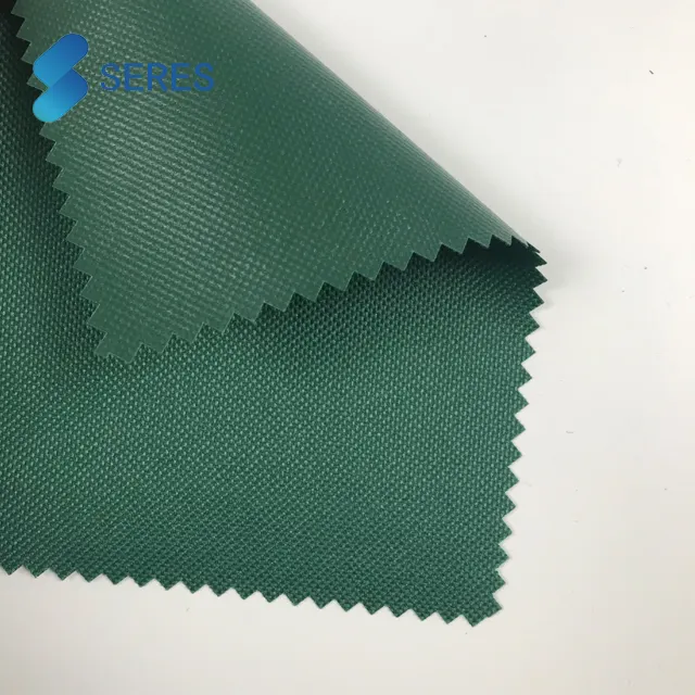100% poliestere 300D * 250D olio verde in tessuto oxford con rivestito IN PVC per il sacchetto