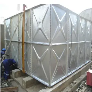ステンレス鋼タンク100トン水軟鋼/正方形/形状