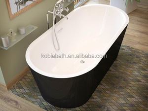 K-B1016 venta caliente moderno diseño oval <span class=keywords><strong>de</strong></span> piedra <span class=keywords><strong>de</strong></span> resina <span class=keywords><strong>de</strong></span> tinas <span class=keywords><strong>de</strong></span> baño para el baño - Product Image 4