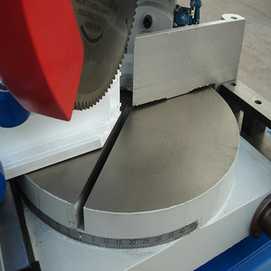 เลื่อยตัดองศาคู่เครื่องจักรประตูหน้าต่าง PVC โปรไฟล์พลาสติก - Product Image 6