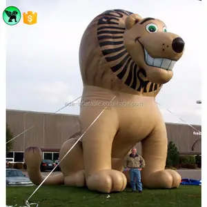 Advertising event mascot decoration cartoon inflatable lion for event festival ST277