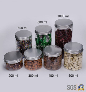 Barattolo di <span class=keywords><strong>plastica</strong></span> per animali domestici per uso <span class=keywords><strong>alimentare</strong></span> con tappo per conservare zucchero candito per biscotti snack insalata di cioccolato alimenti per bambini - Product Image 2