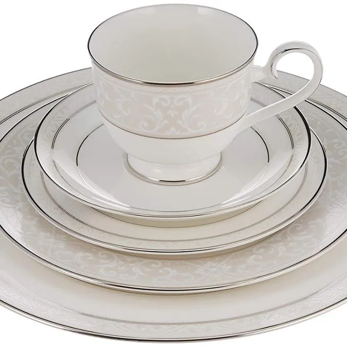 Fourniture d'usine porcelaine 20 pièces ensemble de table à dîner/ensembles de vaisselle service pour 4