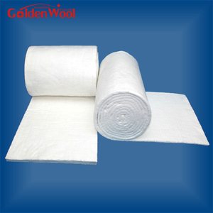 Couverture en fibre céramique <span class=keywords><strong>bio</strong></span>-soluble résistante à la chaleur moderne, personnalisable, isolation <span class=keywords><strong>thermique</strong></span> 1260°C, laine de conservation pour four, fourneau - Product Image 1