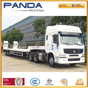 Panda <span class=keywords><strong>de</strong></span> Tres ejes 60ton capacidad <span class=keywords><strong>de</strong></span> <span class=keywords><strong>carga</strong></span> camión góndola remolque - Product Image 6