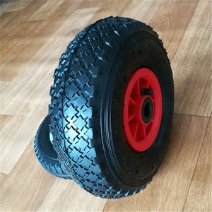 高品質空気圧プラスチックリム10インチハンドトラックゴム260x85 3.00-4ホイール - Product Image 2