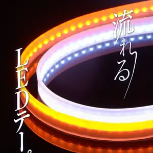 LED 大灯改造开关带顺序动态转向信号 DRL LED 灯带的 LED 灯带