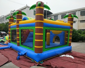 ¡Gran Oferta! Castillo Hinchable Temático de la Selva con Monos para Venta - Product Image 2