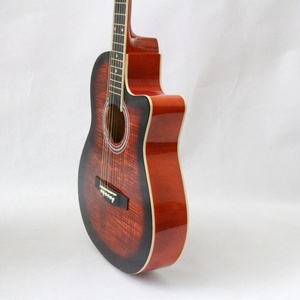 OEM Strumento a Corda cutway chitarra 38 pollici Tiglio Playwood Chitarra Acustica - Product Image 4