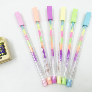 Pulpen Gel Bermerek Paket Warna-warni Pelangi Tinta Gel untuk Anak Sekolah - Product Image 1