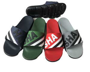 Haisha giày nhà cung cấp tùy chỉnh phổ biến đế ngoài trong 2 màu sắc pcu dép đi trong nhà trượt dép cho nam giới - Product Image 2