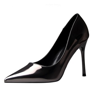9196-1European e in stile Americano semplice e fine con <span class=keywords><strong>scarpe</strong></span> col tacco alto bocca superficiale sottolineato sexy sottile OL professionale delle donne <span class=keywords><strong>scarpe</strong></span> - Product Image 4