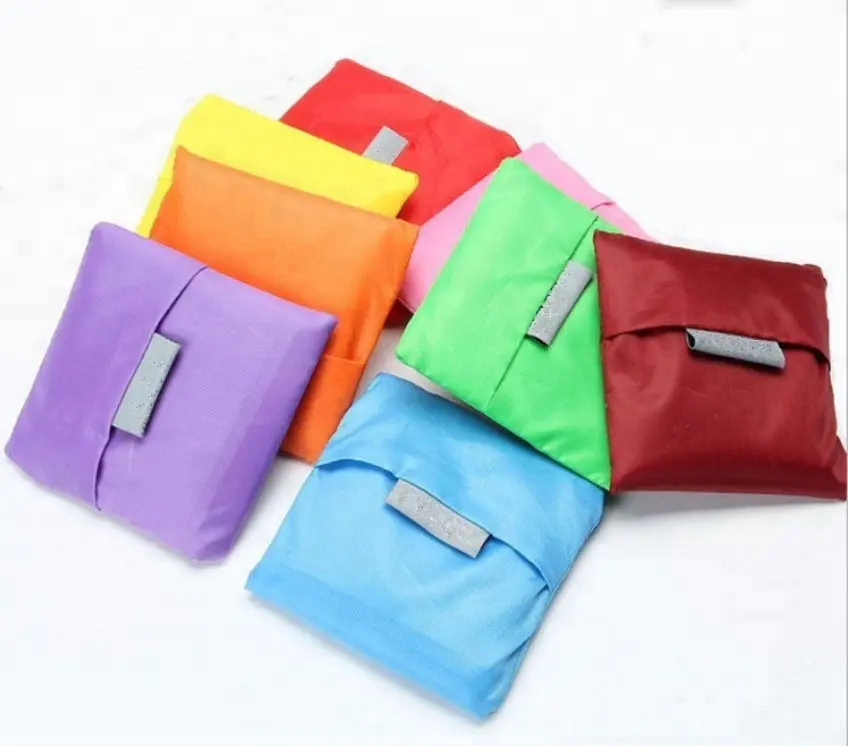 Customizable large gift waterproof environmental protection bag creative Oxford cloth foldable shopping bag
