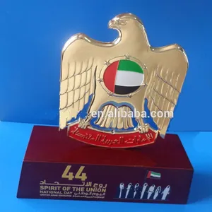 Personalizzato souvenir trofeo del metallo con oro argento bronzo placcato