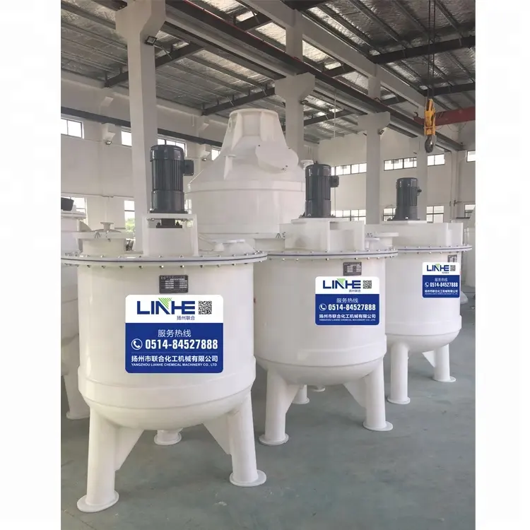 Precio de fábrica de PP/PVC de plástico tanque de mezcla para detergente haciendo