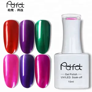 Canni — vernis à ongles gel UV/brillant, produit professionnel pour salon de manucure, de couleur métallique, organique et métallique avec effet miroir