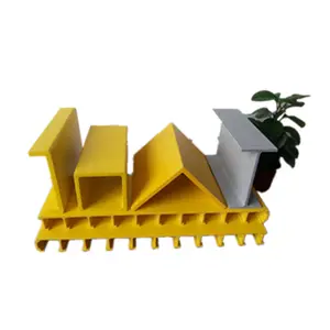 Fiberglass FRP L Angle Profile/Glass Fiber Reinforced Plastic Pultrusion Profile 2019