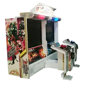 Machine de jeu vidéo d'arcade de tir de pistolet électronique à jetons 55 lcd Time Crisis 4 Laser Simulator à vendre