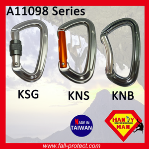 Certified CE & UIAA Rock Climbing Mountaineer Quicklock Aluminum Carabiner - Product Image 3