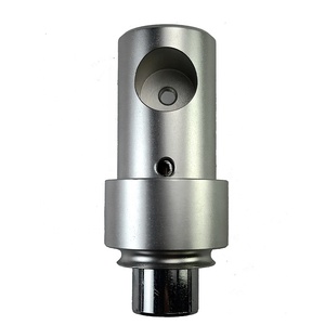 Barra transversal de bicicleta de aluminio anodizada CNC personalizada, valla de <span class=keywords><strong>calle</strong></span>, bloqueo de tubo largo, acero inoxidable, torneado de fresado de plástico - Product Image 3