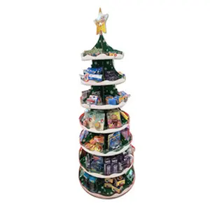 HOT Christmas Tree Cardboard Free Custom Design Cheaper High Quality Promotion Recyclable Cardboard Christmas Display Tree