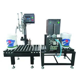 High capacity YGF-BW/20 Semi Auto Petroleum Jelly Weighing Filler lube oil filling machine glass bottle weight filling machine