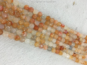 Suministro corte naturaleza color ágata carniliana redonda - Product Image 3