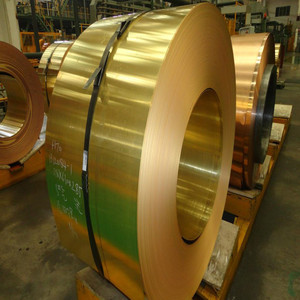 Bande de laiton C2700 H65 largement utilisée dans l'industrie du matériel Bobine de laiton de 2mm Alliage d'aluminium Zine Laiton - Product Image 6