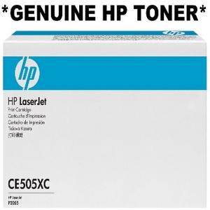Cartucho de Tóner Negro ORIGINAL H.P (05XC) CE505XC para LasterJet P2055 (2300 Páginas) - Product Image 1