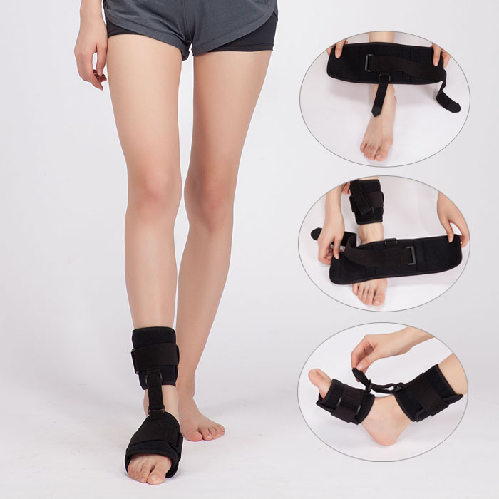 Ортопедический бандаж для снятия симптомов боли, мягкий Подошвенный Фасцит, спинная Ночная шина