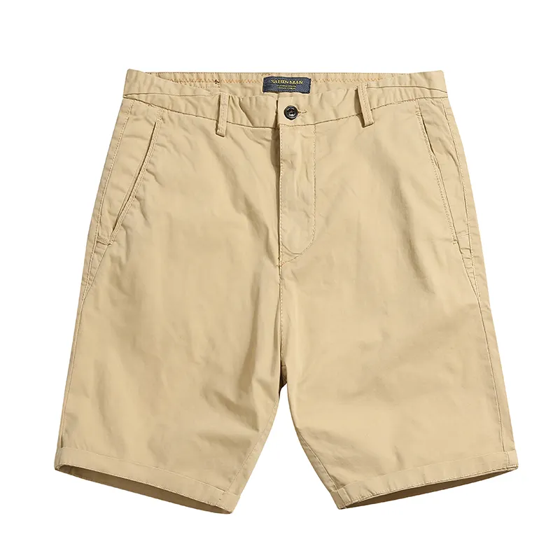 SA1902 Sabin Mens Chino Shorts/Mode Khaki Shorts