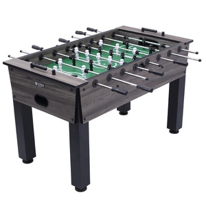 JX166 55Inch Giá Rẻ Bán Buôn <span class=keywords><strong>Mini</strong></span> Xách Tay Gỗ Bé Chân Kickers Foosball Bóng Đá Bảng Trò Chơi - Product Image 2