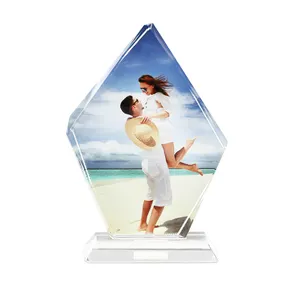 DIY Gift Glass Photo Frame for Heat Transfer Printing Sublimation Blank Crystal Photo Frame