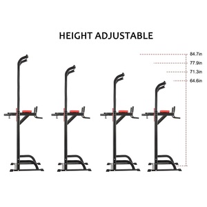 Chin up Torre rack pull up stand <span class=keywords><strong>bar</strong></span> pierna raise Home gym Workout peso - Product Image 4