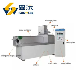 Completamente automatico macchine per la lavorazione di tutta la linea di pasta vermicelli di pasta corta con molte forme macchine