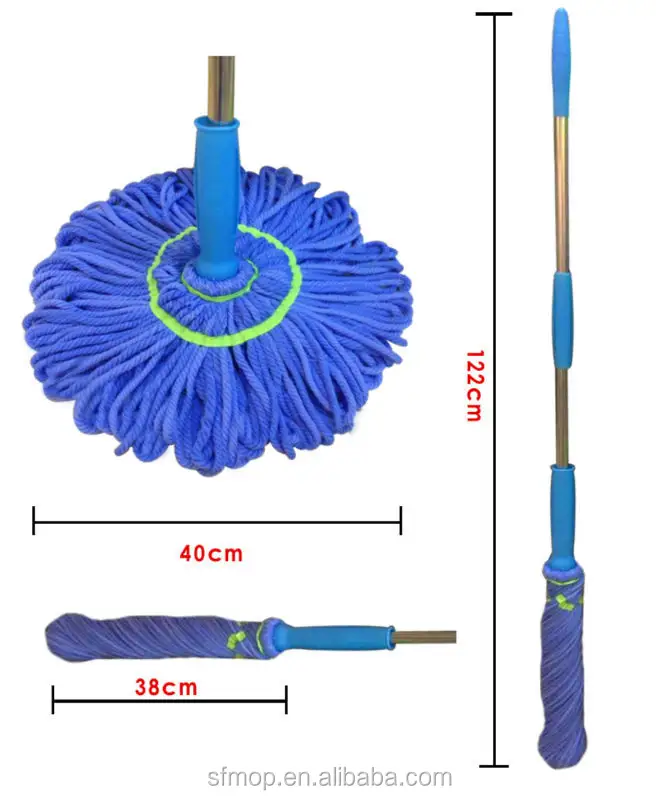 # HSR03 magia blu in microfibra mop 360