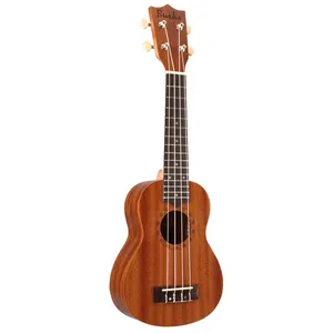 guitar 24 inches Suppliers-Sapele gỗ ukulele hạnh phúc sinh nhật ukulele 24 inch trẻ em của guitar nhà máy giá