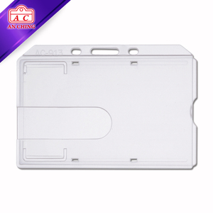 Cordón con Porta Identificación de Plástico Duro Transparente para Oficina/Escuela, Opción de Logotipo Personalizado - Product Image 2