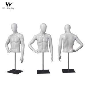 Maniquí de Busto Masculino para Exhibición de Camisetas Deportivas Económicas - Product Image 1