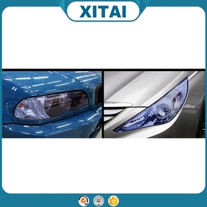 Alta calidad 30 CM * 10 m de longitud Del Coche faros cambian de color de <span class=keywords><strong>la</strong></span> película de tinte - Product Image 3