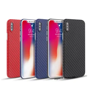 Casing Ponsel Sangat Tipis Ramping Lunak PP, Casing Ponsel Serat Karbon untuk Iphone 13 Pro Max Xs Max XR X iPhone 13 12 11 Pro Max