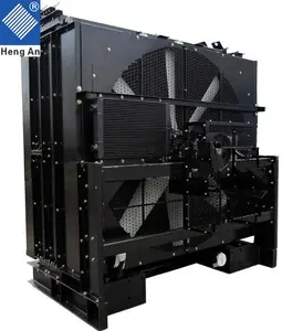 Qualified wärme tauscher aggregat heizkörper für diesel motor generator set 6CTA 8.3-G2 120KW 150KVA