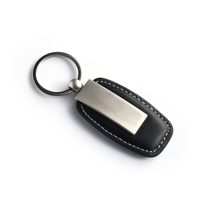Sang trọng chất lượng cao 3D Solid Sponge biểu tượng tùy chỉnh kim loại PU da xe thương hiệu <span class=keywords><strong>Keychain</strong></span> - Product Image 1