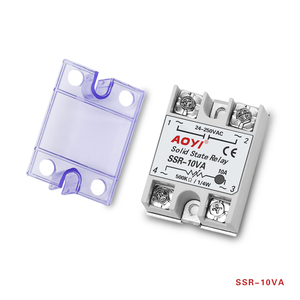 Aoyi Trung Quốc nhà máy SSR loạt trạng thái rắn Relay SSR-10VA với LED hiển thị - Product Image 1