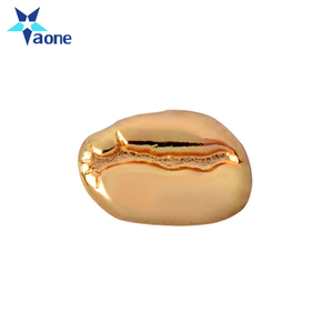 Carino personalizzato rosso cooper argento antico chicchi di caffè pin smalto Pin Bag zaino Jeans giacche gioielli per accessori donna - Product Image 3