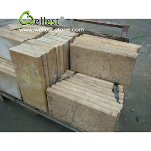 الحجر الجيري الذهب رصف بركة سطح السفينة ، حمام سباحة - Product Image 4