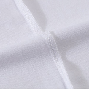 Servicio del OEM estilo suelto Camiseta de algodón en blanco sublimación camiseta - Product Image 5